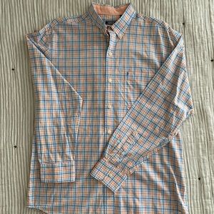 Never Worn Men’s IZOD Dress Button Down Shirt Long Sleeve Size Medium